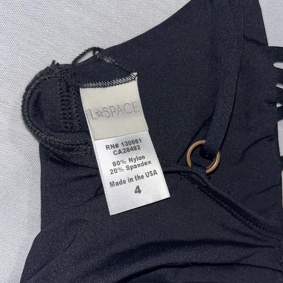 NWOT L*SPACE MADI ONE PIECE SWIMSUIT Sz 4 - Picture 8 of 12